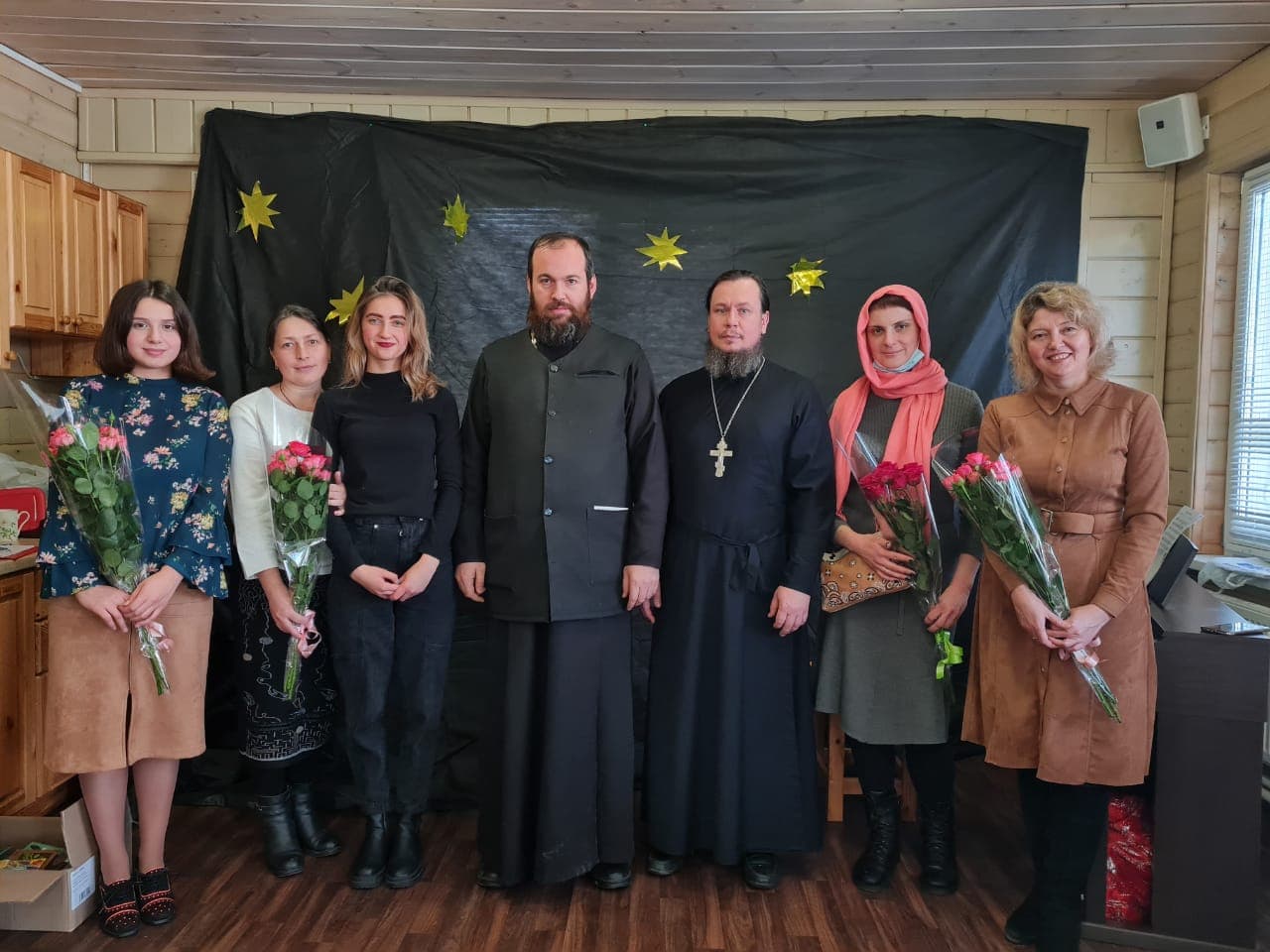 17 января 2021 год. Воскресная школа Знаменского храма д. Марьино. Рождественский спектакль.